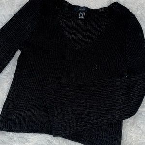 Trumpet Sleeve Sweater Top